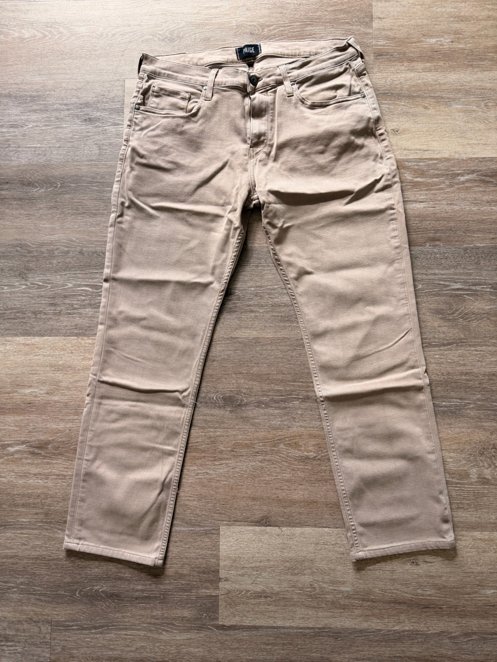 PAIGE Federal Men’s Chinos in Beige Tan